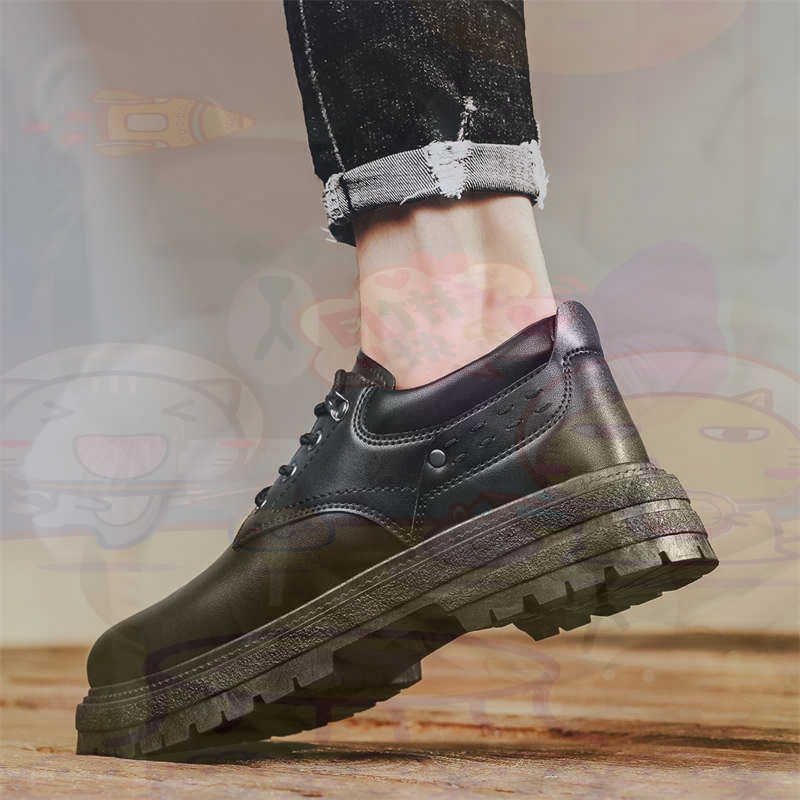 Streetwear Brand Ideas - Dark Natural Leather Fashion Trainers Tennis