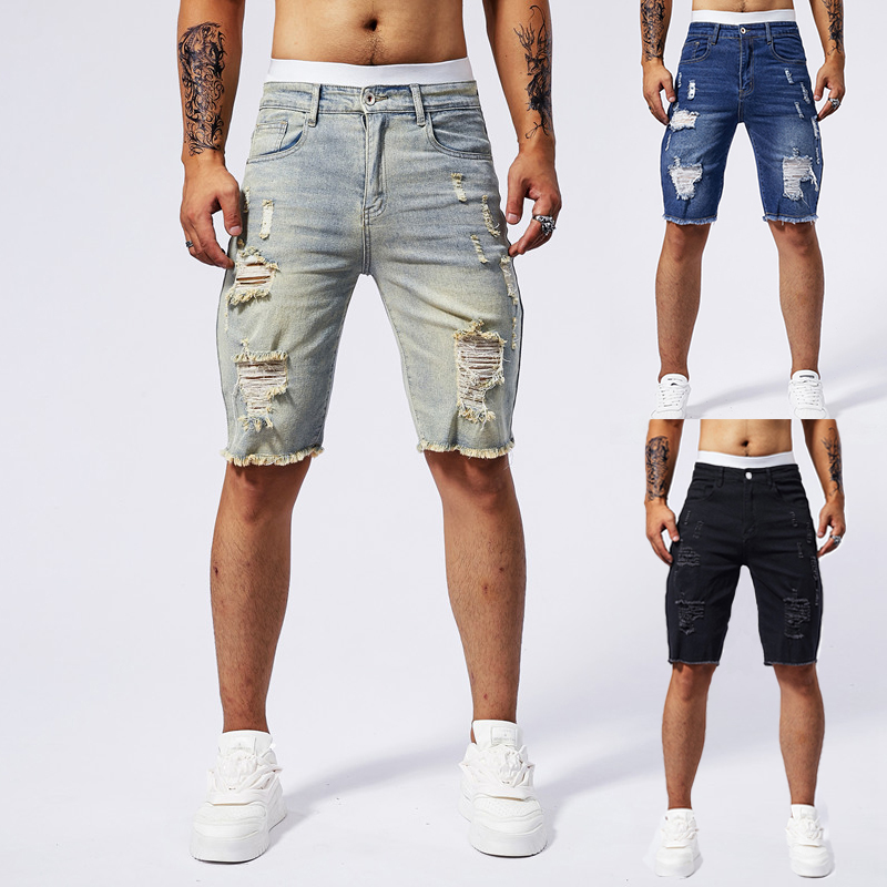 2025 Summer New Men's Ripped D - đánh giá và giá Streetwear Brand Marketing