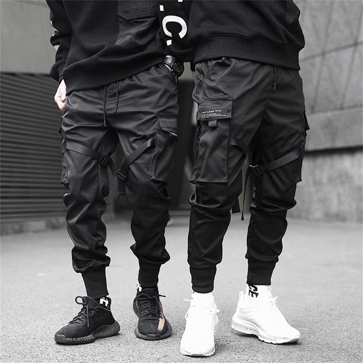 Black Hip Hop Cargo Pants Summ - đánh giá và giá Streetwear Brand Marketing