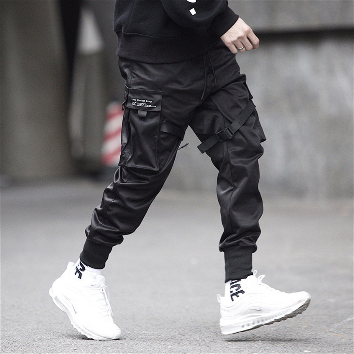 Black Hip Hop Cargo Pants Summ - đánh giá và giá Streetwear Brand Marketing