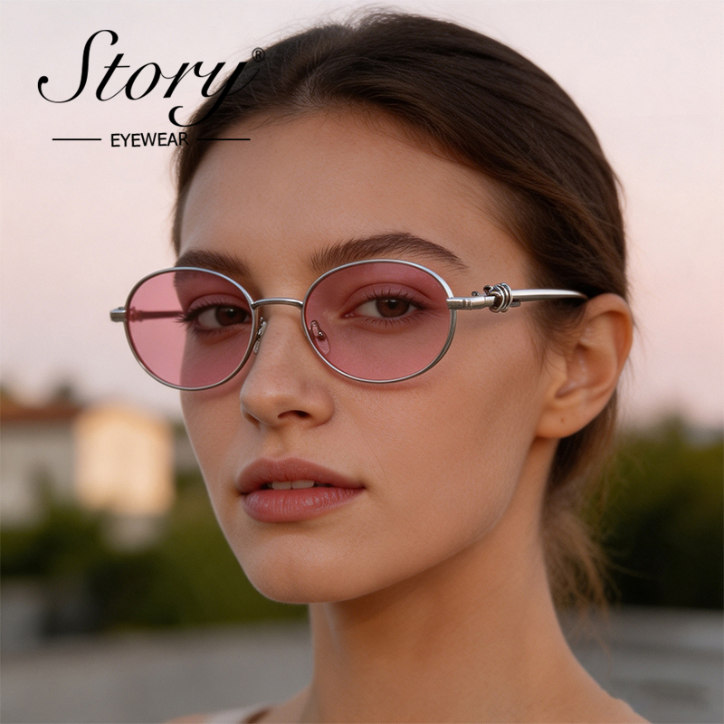 STORY Retro Metal Frame Oval S - đánh giá và giá Streetwear Brand Designs
