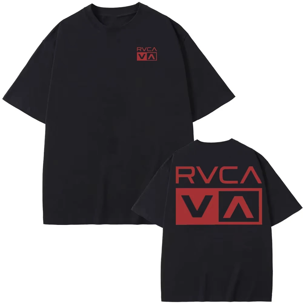 RVCA T Shirt Black Tee Summer  - đánh giá và giá Streetwear Brand Designs