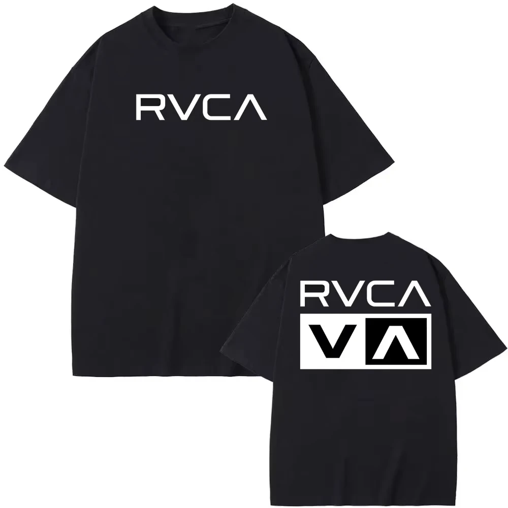 RVCA T Shirt Black Tee Summer  - đánh giá và giá Streetwear Brand Designs